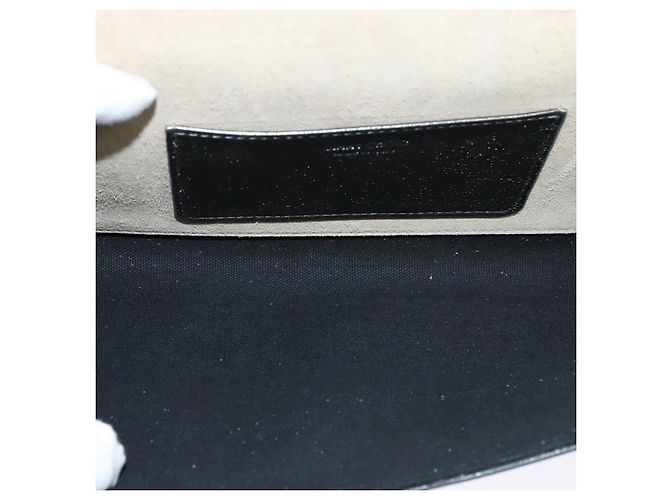 Borsa a spalla in pelle Jimmy Choo Chain Silver Auth sw147 Argento - vista 11