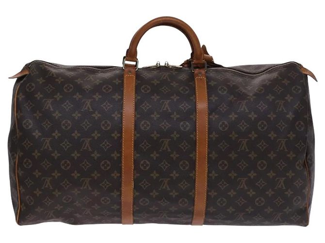 LOUIS VUITTON Monogram Keepall 60 Borsa Boston M41422 LV Auth EC404 Monogramma - vista 2