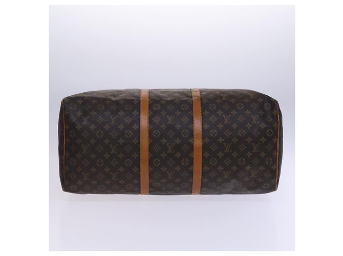 LOUIS VUITTON Monogram Keepall 60 Borsa Boston M41422 LV Auth EC404 Monogramma - vista 5