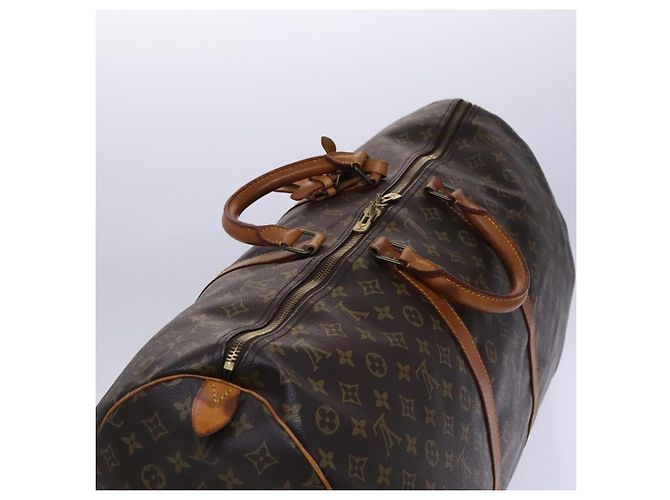 LOUIS VUITTON Monogram Keepall 60 Borsa Boston M41422 LV Auth EC404 Monogramma - vista 6