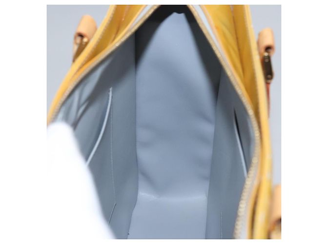 LOUIS VUITTON Bolsa Tote Columbus Monogram Vernis Gris M91028 LV Auth bs22929 - vista 23