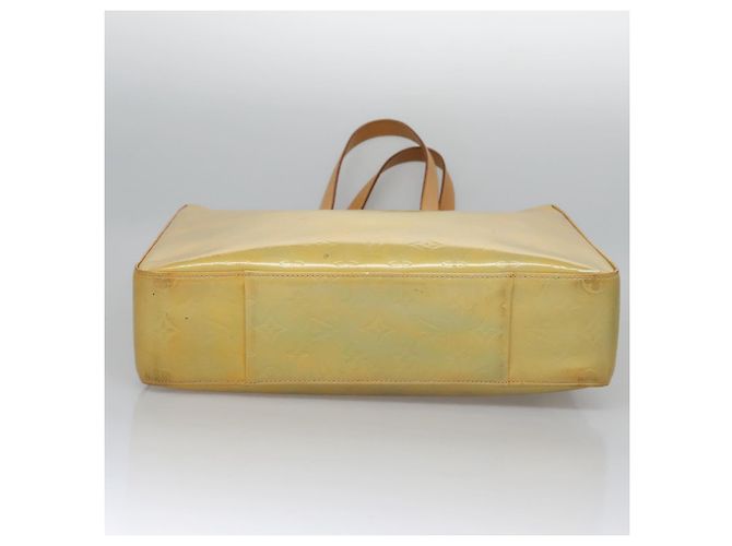 LOUIS VUITTON Bolsa Tote Columbus Monogram Vernis Gris M91028 LV Auth bs22929 - vista 6