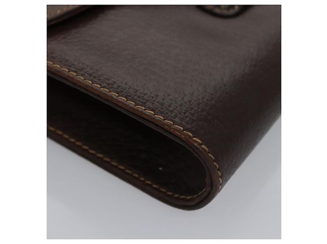 Borsa a spalla BALLY in pelle marrone dorato Auth bs22953 D'oro - vista 15