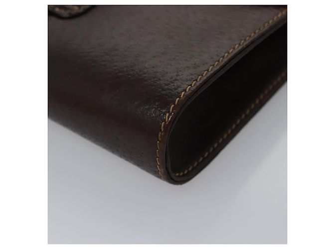 Borsa a spalla BALLY in pelle marrone dorato Auth bs22953 D'oro - vista 16