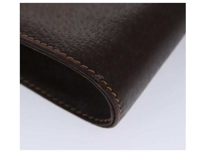Borsa a spalla BALLY in pelle marrone dorato Auth bs22953 D'oro - vista 17