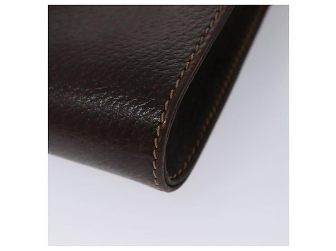 Borsa a spalla BALLY in pelle marrone dorato Auth bs22953 D'oro - vista 18