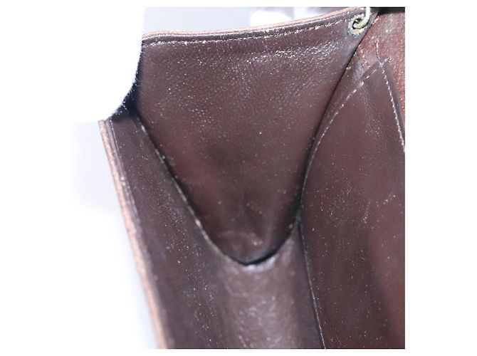 Borsa a spalla BALLY in pelle marrone dorato Auth bs22953 D'oro - vista 21