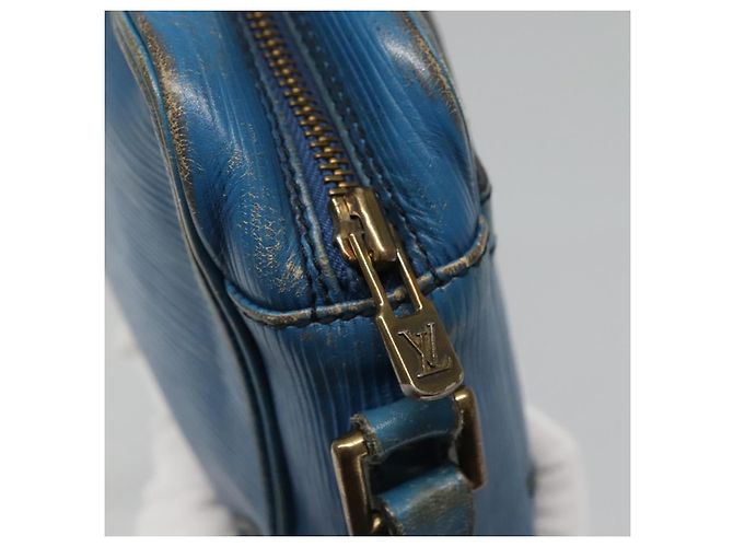 LOUIS VUITTON Borsa a Spalla Epi Trocadero 23 Blu M52305 LV Auth EC236 - vista 10