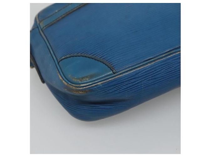 LOUIS VUITTON Borsa a Spalla Epi Trocadero 23 Blu M52305 LV Auth EC236 - vista 14