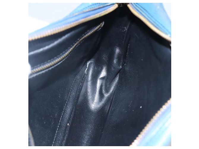 LOUIS VUITTON Borsa a Spalla Epi Trocadero 23 Blu M52305 LV Auth EC236 - vista 18