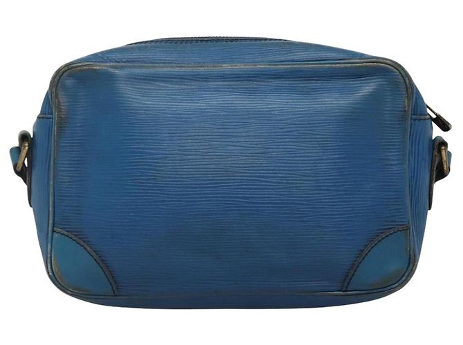 LOUIS VUITTON Borsa a Spalla Epi Trocadero 23 Blu M52305 LV Auth EC236 - vista 2