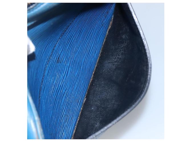 LOUIS VUITTON Borsa a Spalla Epi Trocadero 23 Blu M52305 LV Auth EC236 - vista 20
