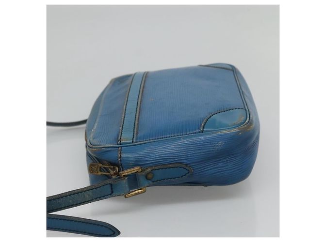 LOUIS VUITTON Borsa a Spalla Epi Trocadero 23 Blu M52305 LV Auth EC236 - vista 4