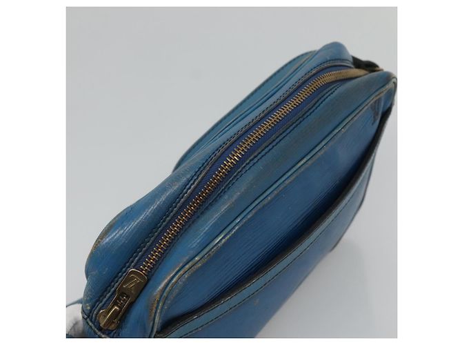 LOUIS VUITTON Borsa a Spalla Epi Trocadero 23 Blu M52305 LV Auth EC236 - vista 6