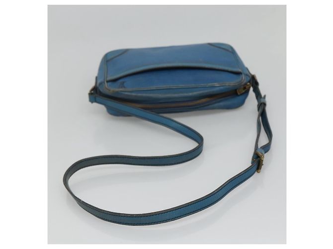 LOUIS VUITTON Borsa a Spalla Epi Trocadero 23 Blu M52305 LV Auth EC236 - vista 7