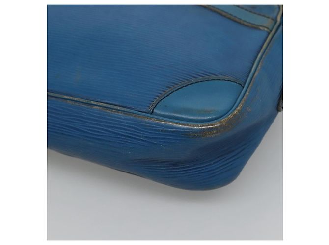 LOUIS VUITTON Borsa a Spalla Epi Trocadero 23 Blu M52305 LV Auth EC236 - vista 9