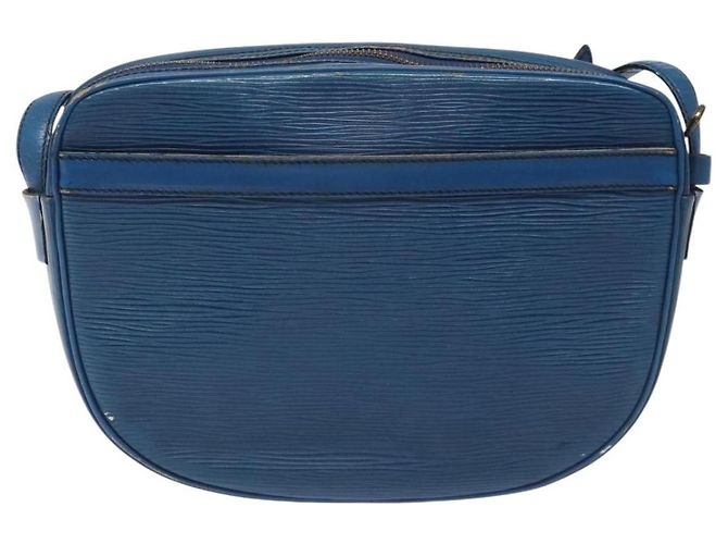 LOUIS VUITTON Borsa a Spalla Epi June Feuille Blu M52155 LV Auth EC084 - vista 2