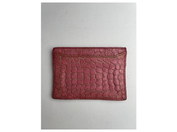 Borsa in pelle rosa Miu Miu - vista 2