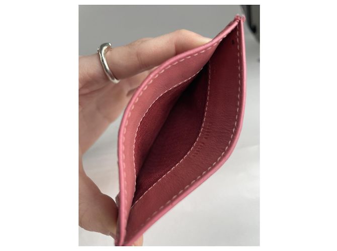 Borsa in pelle rosa Miu Miu - vista 5