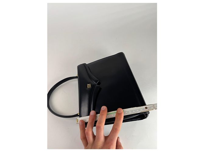 Vintage Givenchy 4G Leder Tasche schwarz - Ansicht 11