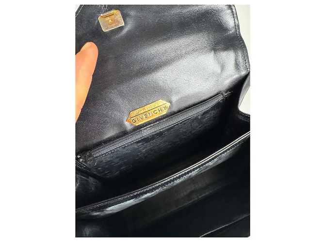 Vintage Givenchy 4G Leder Tasche schwarz - Ansicht 7