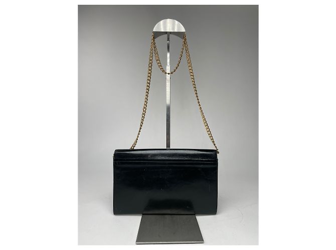 Vintage Givenchy 4G Leder Tasche schwarz - Ansicht 3