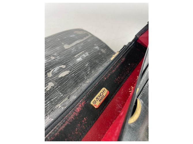 Vintage Givenchy 4G Leder Tasche schwarz - Ansicht 4