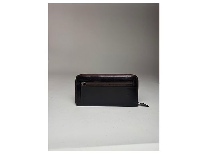 Vintage Givenchy Leather Wallet Brown - view 2