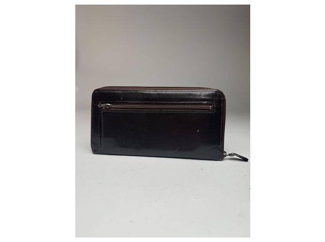 Vintage Givenchy Leather Wallet Brown - view 7