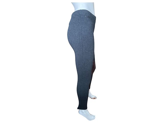 Leggings Polo Ralph Lauren gris oscuro algodón Gris antracita - vista 2