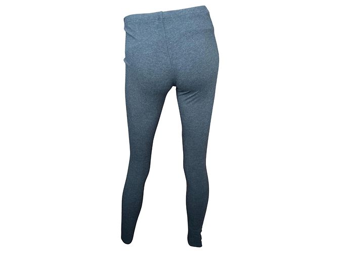 Leggings Polo Ralph Lauren gris oscuro algodón Gris antracita - vista 3