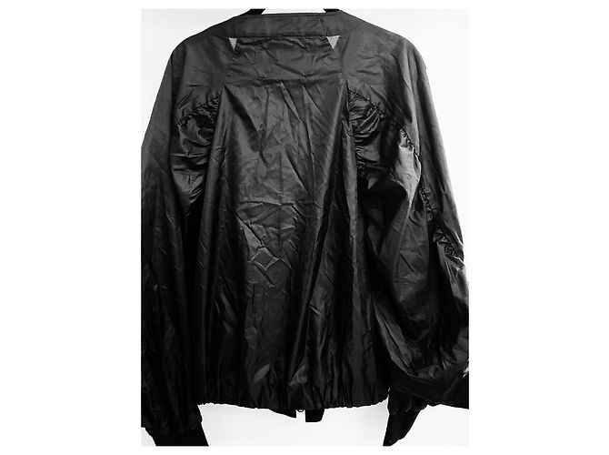 Y3 Y-3 Windjacke Schwarz Polyamid - Ansicht 3