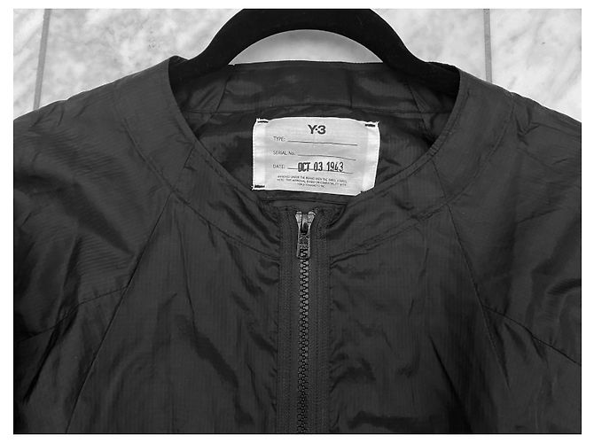 Y3 Y-3 Windjacke Schwarz Polyamid - Ansicht 5