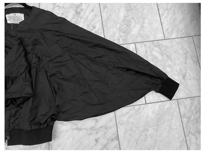 Y3 Y-3 Windjacke Schwarz Polyamid - Ansicht 6