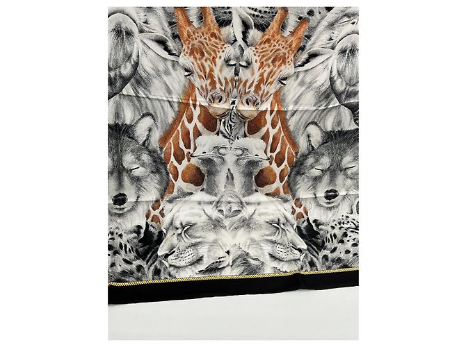 Sciarpa Burberry in seta multicolore 90x90cm - vista 7