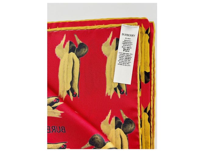 Sciarpa Burberry in seta multicolore 90x90cm - vista 2
