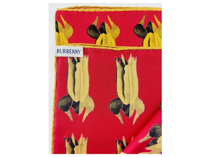 Sciarpa Burberry in seta multicolore 90x90cm - vista 3