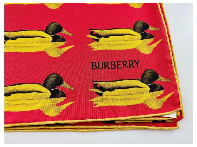 Sciarpa Burberry in seta multicolore 90x90cm - vista 7