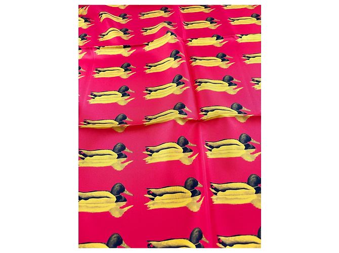 Sciarpa Burberry in seta multicolore 90x90cm - vista 9