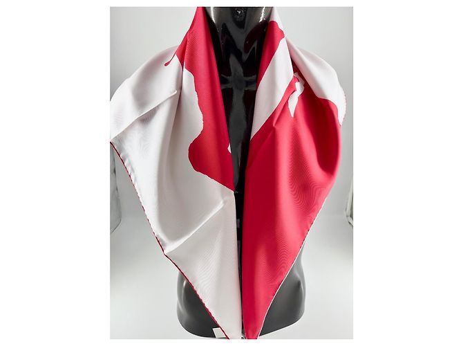 Burberry Silk Scarf Multicolor 90x90cm Multiple colors - view 10