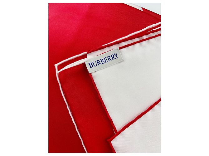 Burberry Silk Scarf Multicolor 90x90cm Multiple colors - view 2
