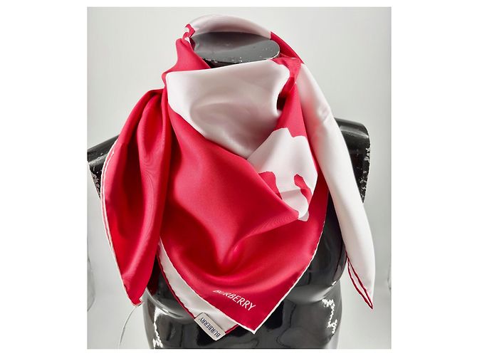 Burberry Silk Scarf Multicolor 90x90cm Multiple colors - view 5