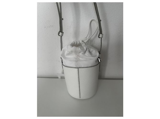 Maison Martin Margiela Borsa Bucket Maison Margiela Bianco - vista 6