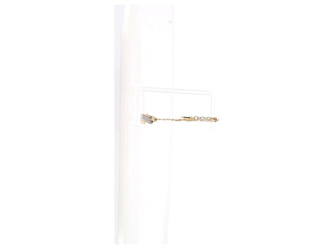 Twist Bracciale LV Nanogram Louis Vuitton in metallo dorato D'oro - vista 10