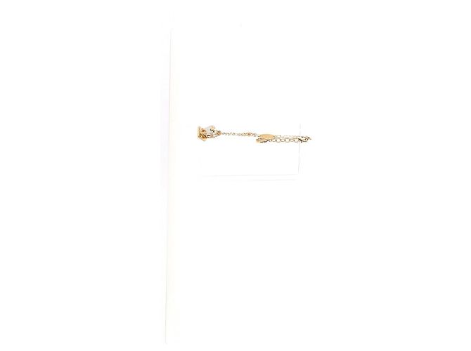 Twist Bracciale LV Nanogram Louis Vuitton in metallo dorato D'oro - vista 11