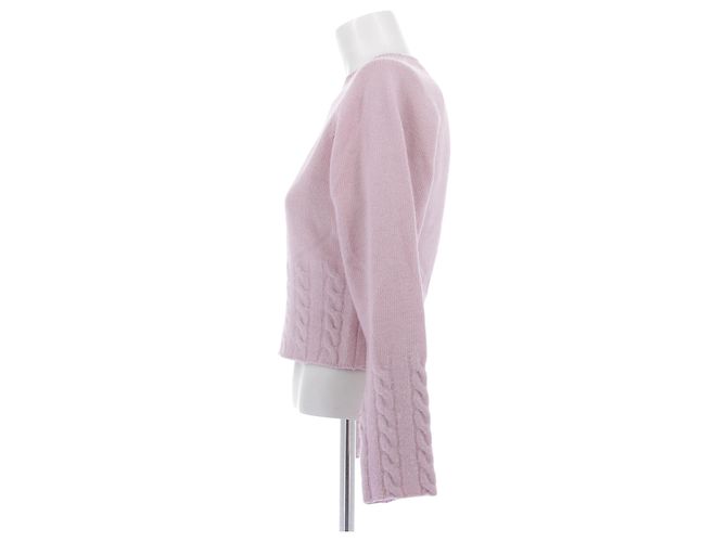 Autre Marque RECTO Strickwaren T.International M Wolle Pink - Ansicht 4
