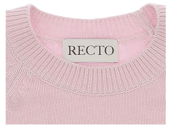 Autre Marque RECTO Strickwaren T.International M Wolle Pink - Ansicht 5