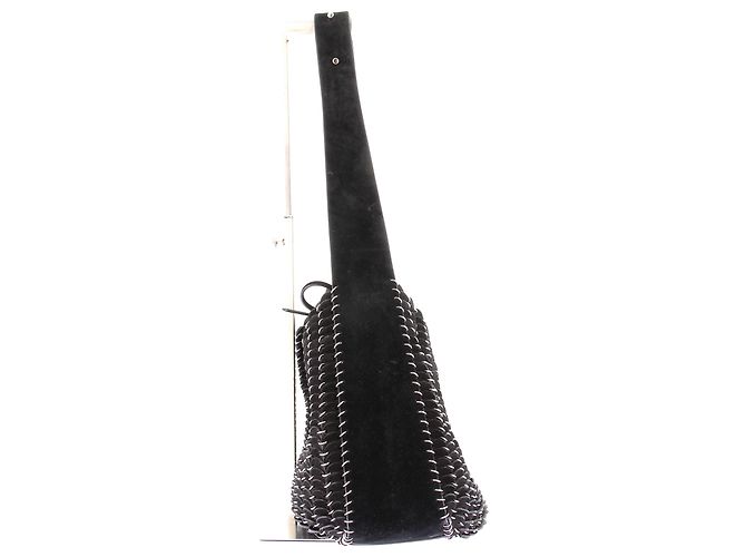 PACO RABANNE Borse T. Pelle Nero - vista 4