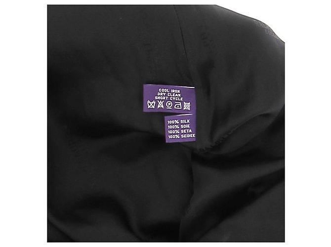 Faldas RALPH LAUREN T.US 6 Seda Negro - vista 7