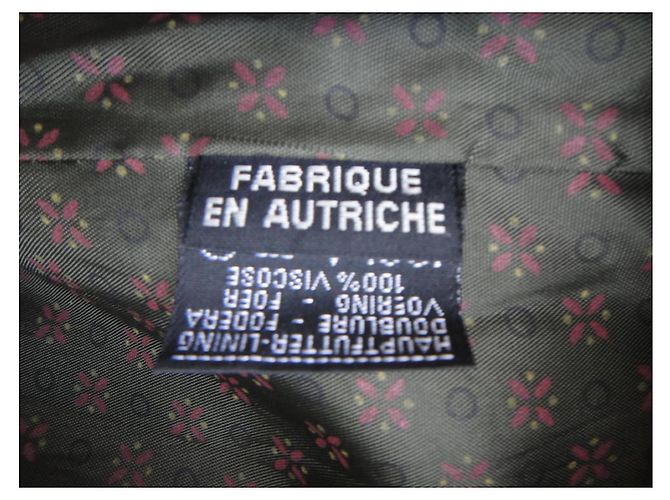 Abrigo Burberry de lana gris loden - vista 7